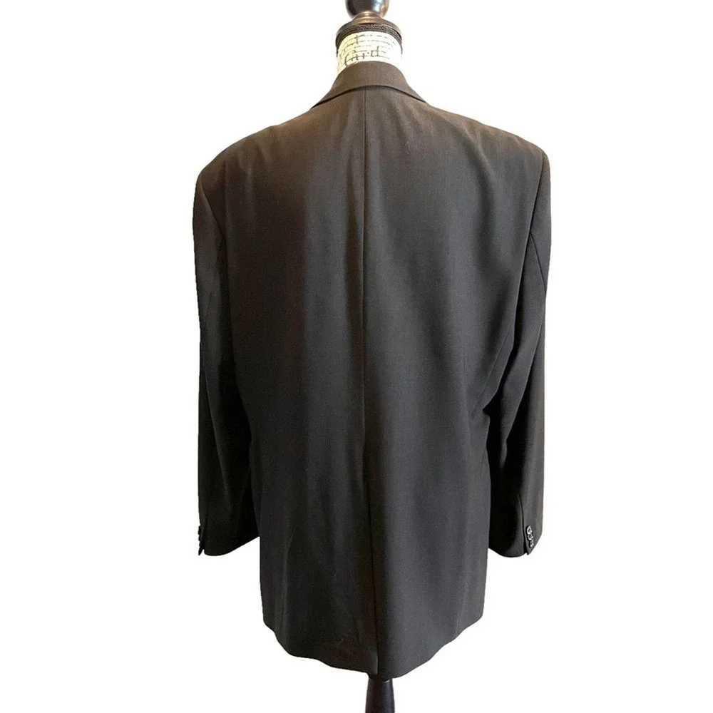 HUGO BOSS Suit Blazer Jacket Brown Size 42R Wool Angelico Lucca Formal USA
